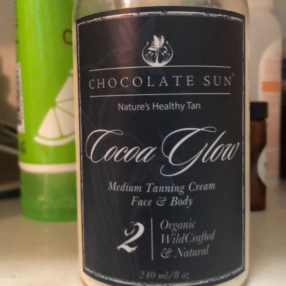 Chocolate Sun tanning cream